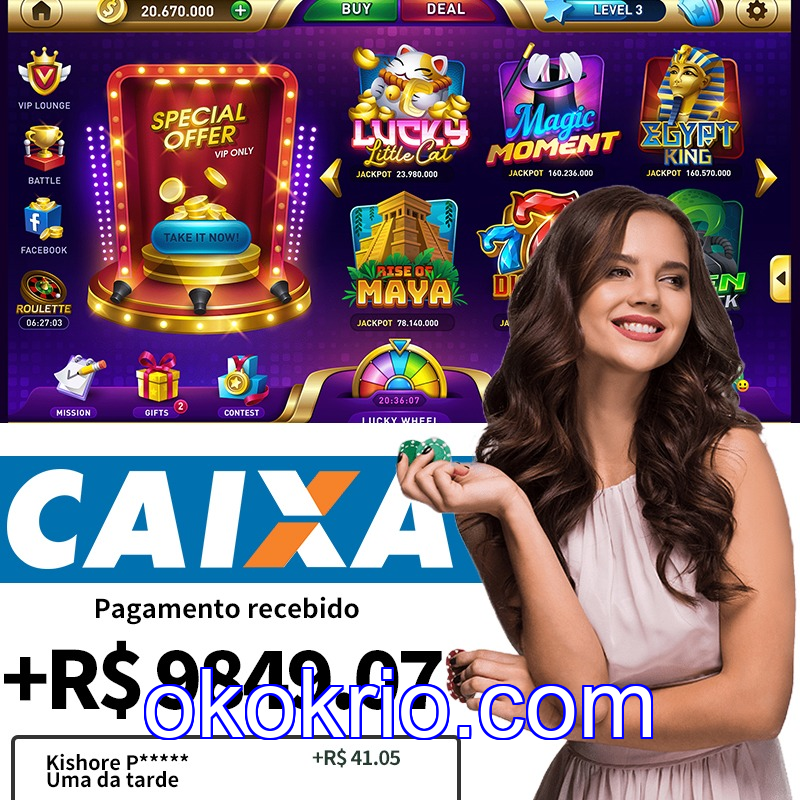 Cadastro no okokrio: Comece com um Bônus de Boas-vindas!
